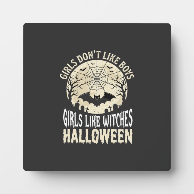 Plaque Photo Conception de chauve-souris d'Halloween pour fille (Devant)