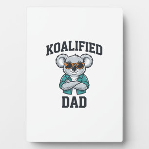Plaque Photo Conception de chemise pour papa koalifié Koala mig