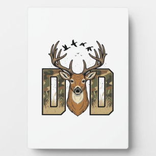 Plaque Photo Conception de chemise vectorielle Buck Camo Papa C