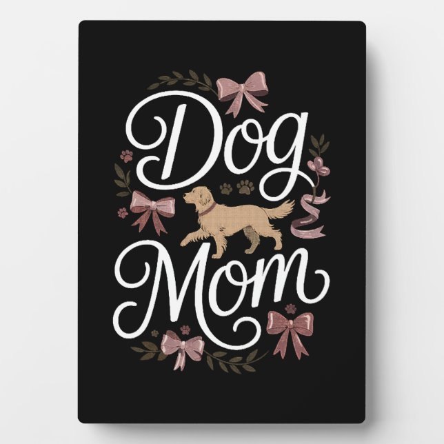 Plaque Photo Conception de citation de motivation pour maman et (Devant)