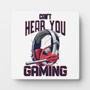 Plaque Photo Conception de jeux avec casque