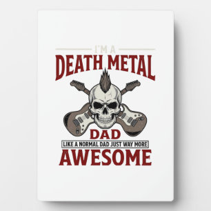 Plaque Photo Conception de t-shirt vintage crâne de papa Death