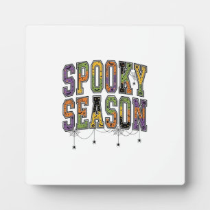 Plaque Photo Conception de typographie Halloween vintage de la