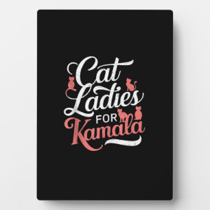 Plaque Photo Conception mignonne - Dames de chat pour Kamala av