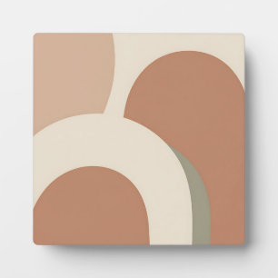 Plaque Photo Conception minimaliste boho abstraite d'arche