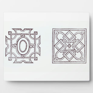 Plaque Photo Conceptions pour un jardin à noeuds, de 'The Count