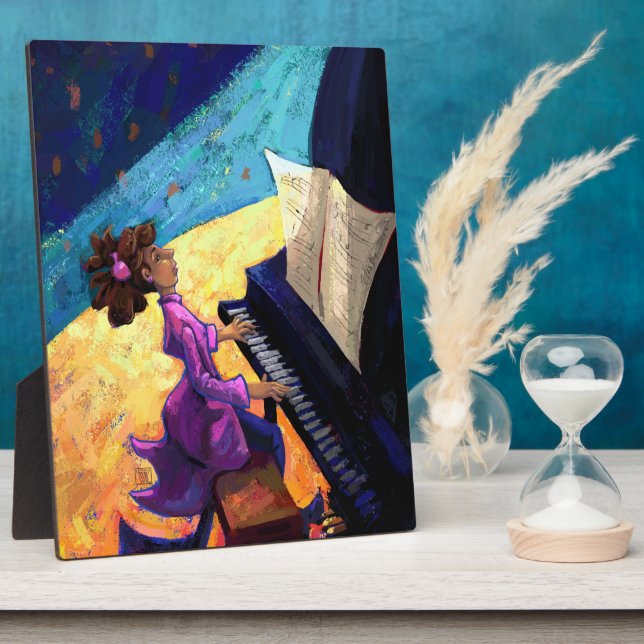 Plaque Photo Concert de piano (Côté)