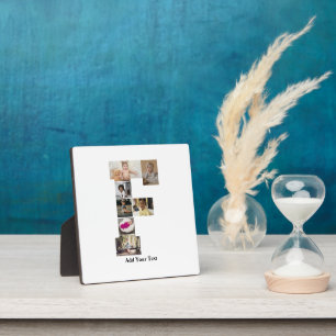 Plaque Photo Concevez votre propre lettre F photo Collage