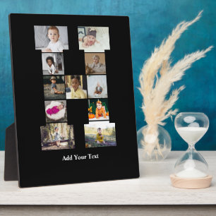 Plaque Photo Concevez votre propre lettre H photo Collage