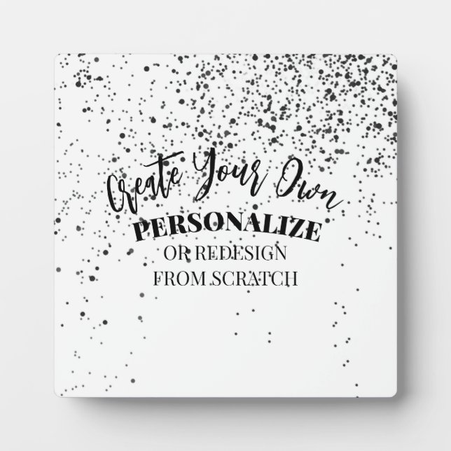 Plaque Photo Concevez votre propre personnalisation (Devant)