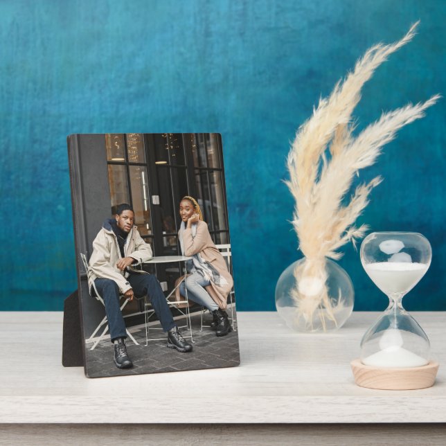 Plaque Photo Concevez votre propre photo unique (Côté)