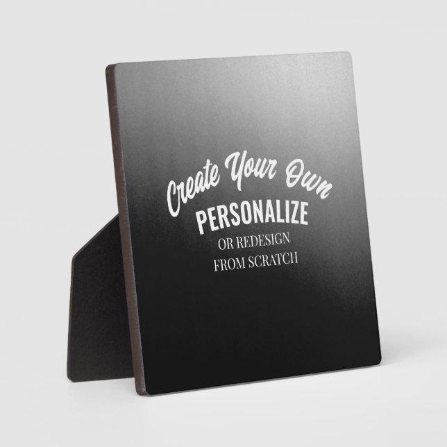 Plaque Photo Concevoir une Customise complète (Recto)