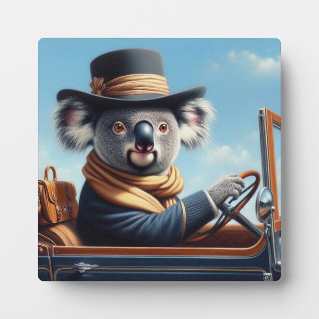 Plaque Photo Conduite de Koala (Devant)