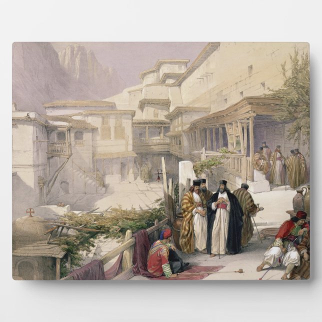 Plaque Photo Convent of St Catherine, Mount Sinai, février 17 (Devant)