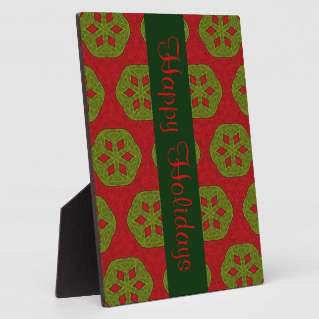 Plaque Photo Cookie de Noël (Côté)