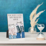 Plaque Photo Cool Modern Couple Him & Her Legs en Basket<br><div class="desc">Texte personnalisable et noms design avec les jambes de couple de hanche modernes en basket et jeans ensemble, avec texte personnalisable "De tous les jours que j'ai vécu, les meilleurs ont été avec vous." Le design fonctionnerait bien pour lui, pour un anniversaire, la Saint-Valentin, ou juste pour montrer l'amour et...</div>