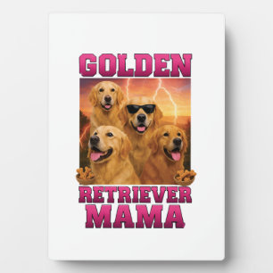 Plaque Photo Copie Copie de Golden Retriever