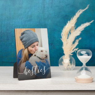 Plaque Photo Copines de maman de chien