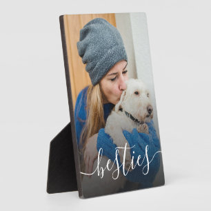 Plaque Photo Copines de maman de chien 