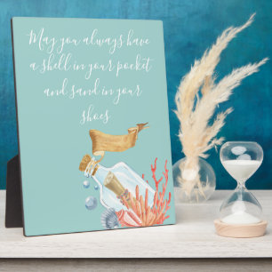 Plaque Photo Coquille Dans Votre Thème Plage De Poche