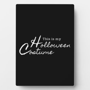 Plaque Photo Costume d'Halloween