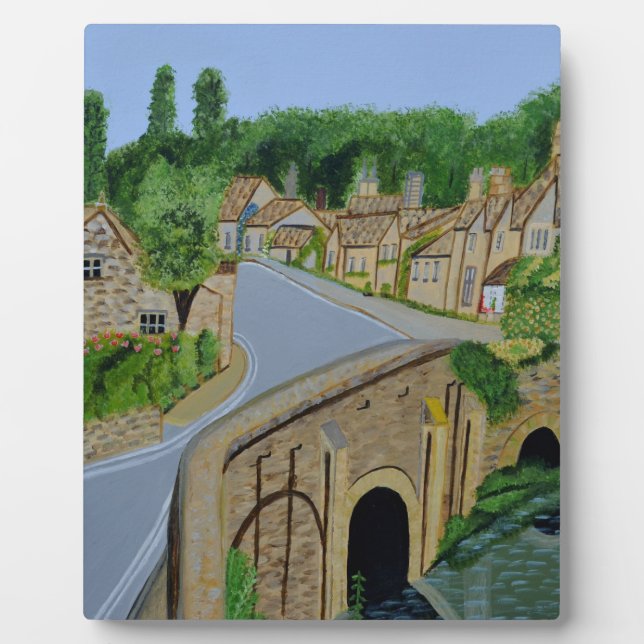 Plaque Photo Cotswolds (Devant)