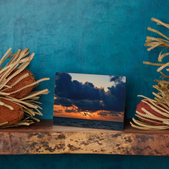 Plaque Photo Coucher de soleil de Captiva (Côté)