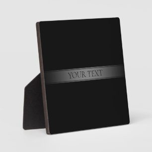 Plaque Photo Couleur modifiable de bande de dégradé simple et é