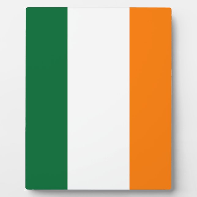 Plaque Photo Couleurs irlandaises (Devant)