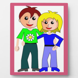 PLAQUE PHOTO COUPLE CUTEST