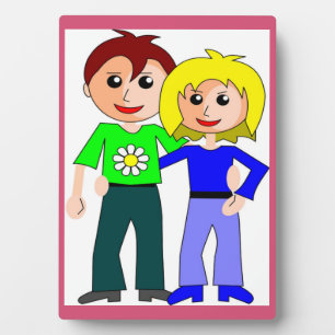 PLAQUE PHOTO COUPLE CUTEST