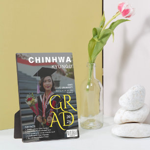 Plaque Photo Couverture du magazine photo Gardiens de diplôme