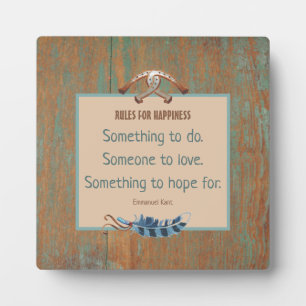 Plaque Photo Cowboy Rustic Inspiration