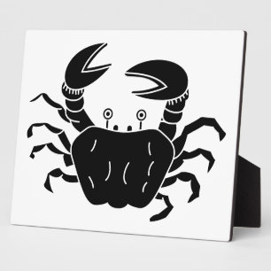 Plaque Photo Crabe