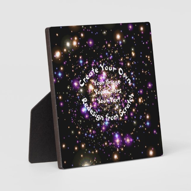 Plaque Photo Create Your Own Custom (Recto)