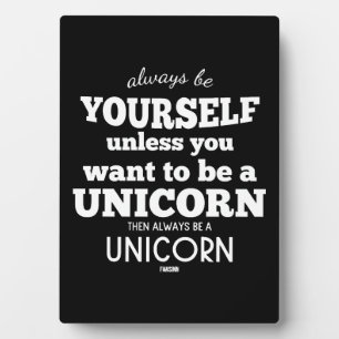 Plaque Photo Créatures mythiques Licorne cheval Poney Licorne