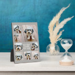 Plaque Photo Créer un collage photo personnalisé avec 8 photos<br><div class="desc">Utilisez votre photo ou vos photos préférées pour faire un plaisir à garder à partager avec vos amis. Un design minimaliste avec seulement des instantanés et un bloc de texte.</div>