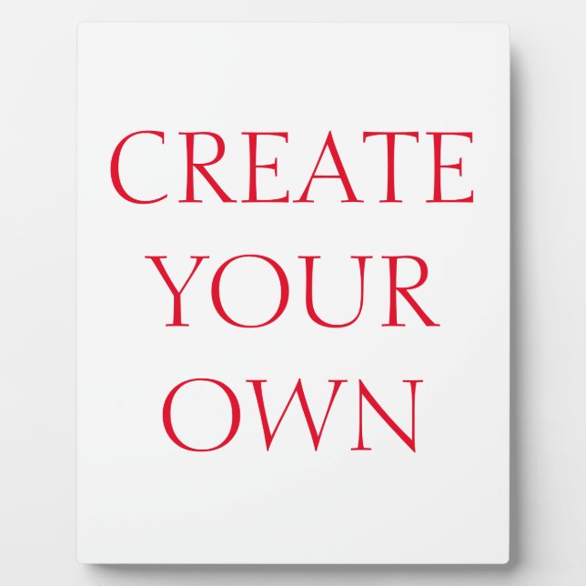 PLAQUE PHOTO CREEZ VOS PROPRES CARTES (Devant)