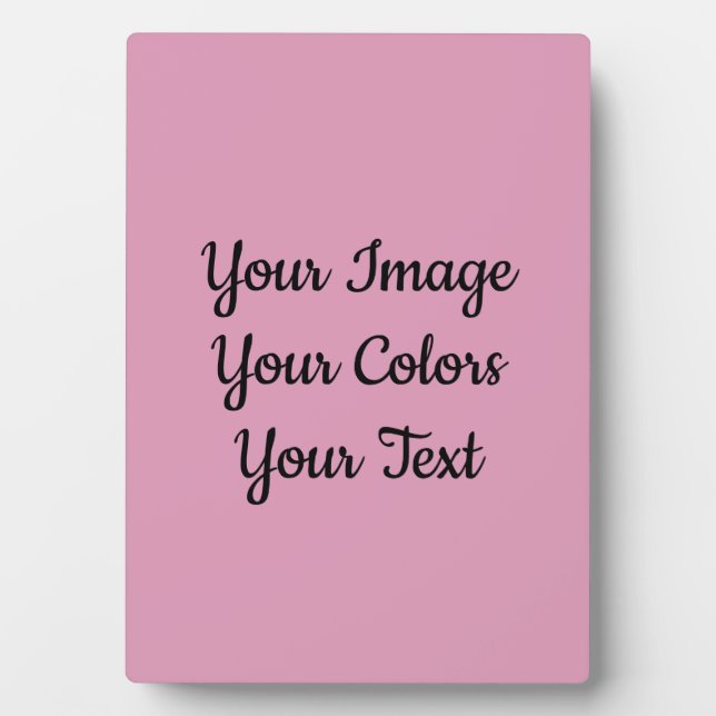 Plaque Photo Créez Votre Propre (Devant)