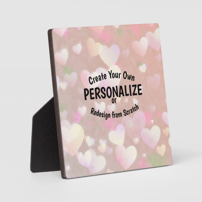 Plaque Photo Créez votre propre (Recto)