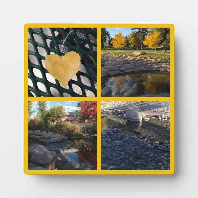 Plaque Photo Créez votre propre collection de photos Gold (Devant)