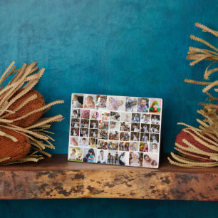 Plaque Photo Créez votre propre collection photo de 50