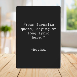 Plaque Photo Créez votre propre devis