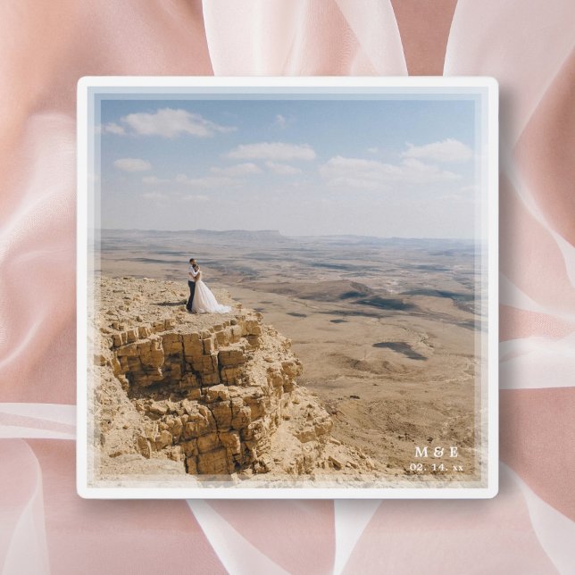 Plaque Photo Créez votre propre photo Mariage mémorable personn (Créateur téléchargé)