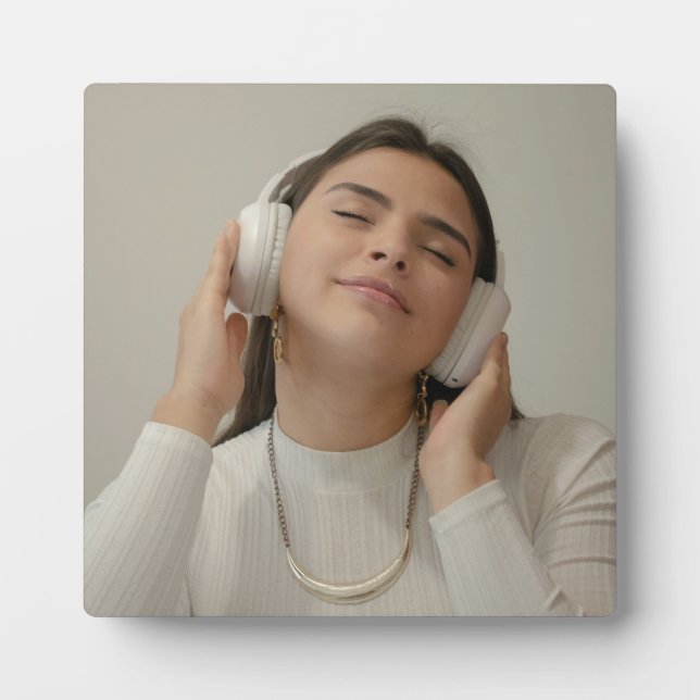 Plaque Photo Créez votre propre photo personnalisée (Devant)