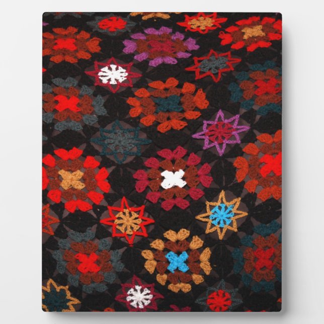 Plaque Photo Crochet de courtepointe (Devant)