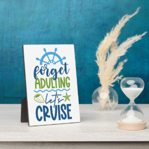 Plaque Photo Croisière