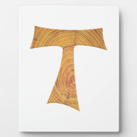 Croix de Tau franciscaine en bois