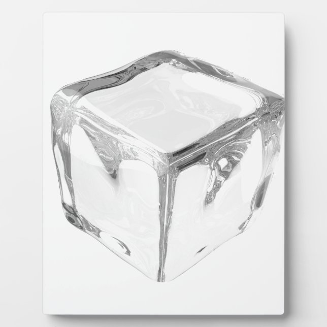 Plaque Photo Cube à glace (Devant)