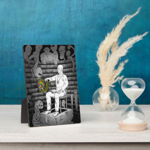 Plaque Photo Cube magique avec monstres